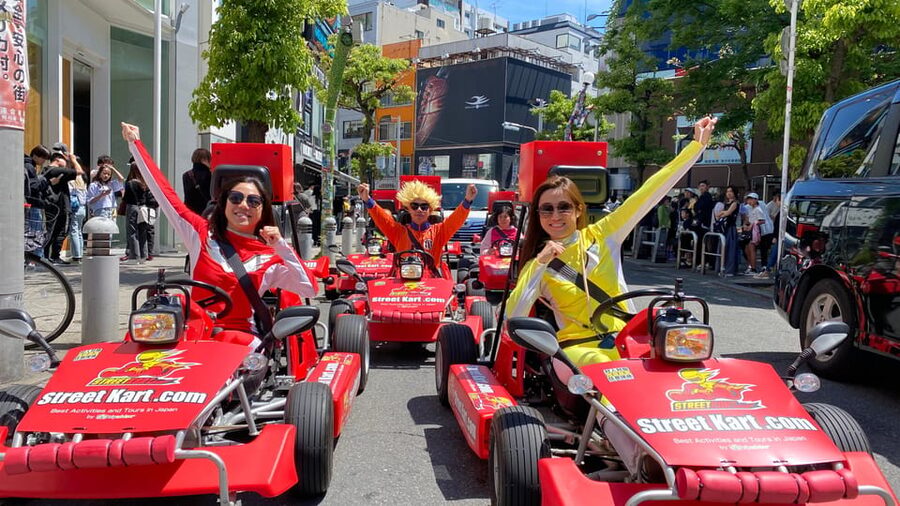 Osaka: Original Street Kart Experience (1 Hr) - Shinsaibashi: shopping streets and city traffic
