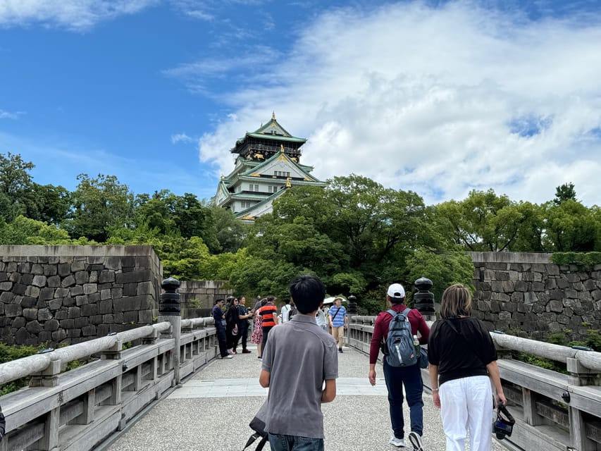 Osaka: Osaka Castle & Historical Museum Guided Tour - Inside Osaka Castle Main Tower