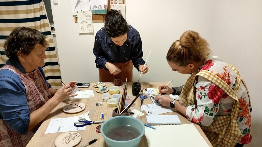 Osaka: Private Ceramic Painting Workshop - The long wait for your finished pottery