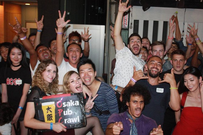 Osaka Pub Crawl and Nightlife Tour - Key points to know before you go