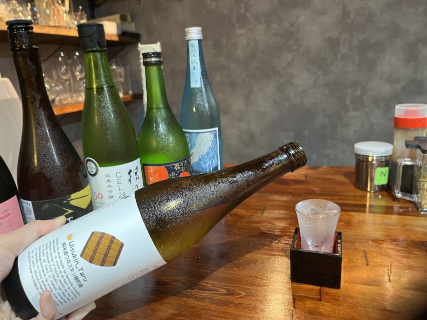 Osaka Sake Tasting with Takoyaki Cooking - More than 10 seasonal pours, not a fixed museum display