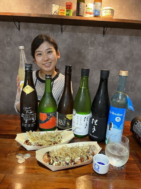 Osaka Sake Tasting with Takoyaki Cooking - What the $70 price really covers