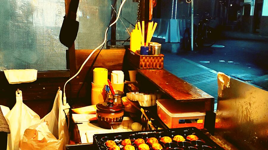 Osaka: Shinsekai Food Tour with 13-15 Dishes at 5 Eateries - The final eatery: tonpeiyaki, karaage, and something sweet