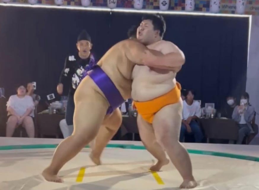 Osaka: Sumo Show & Experience w/ Optional Kimono & Hot Pot - Chanko nabe and the food choices