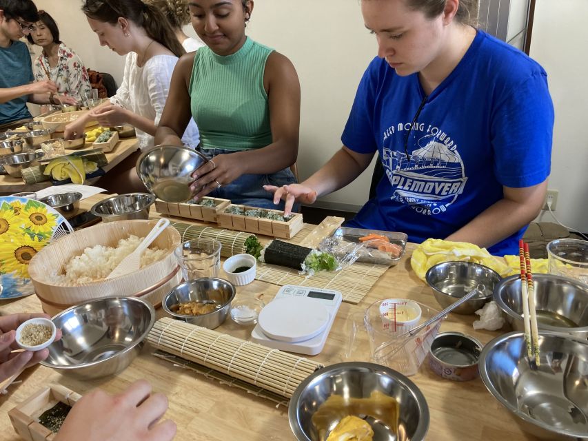 Osaka: Sushi Class in Dotonbori - Finding Cooking Sun Osaka in room 202