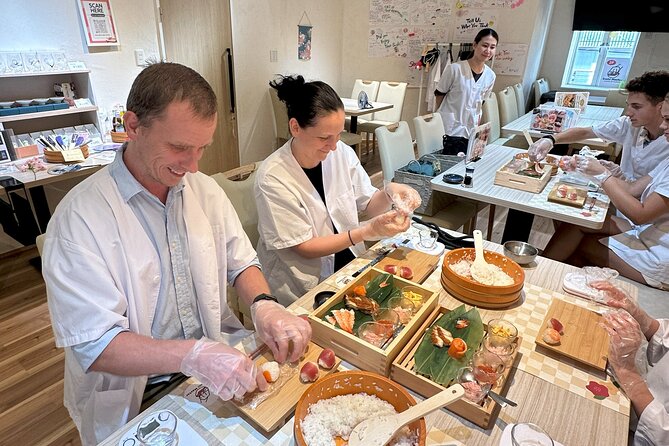 Osaka Sushi Making Class – Hands-On Nigiri & Rolls (Same-Day OK) - Starting near Namba Station and Dotonbori