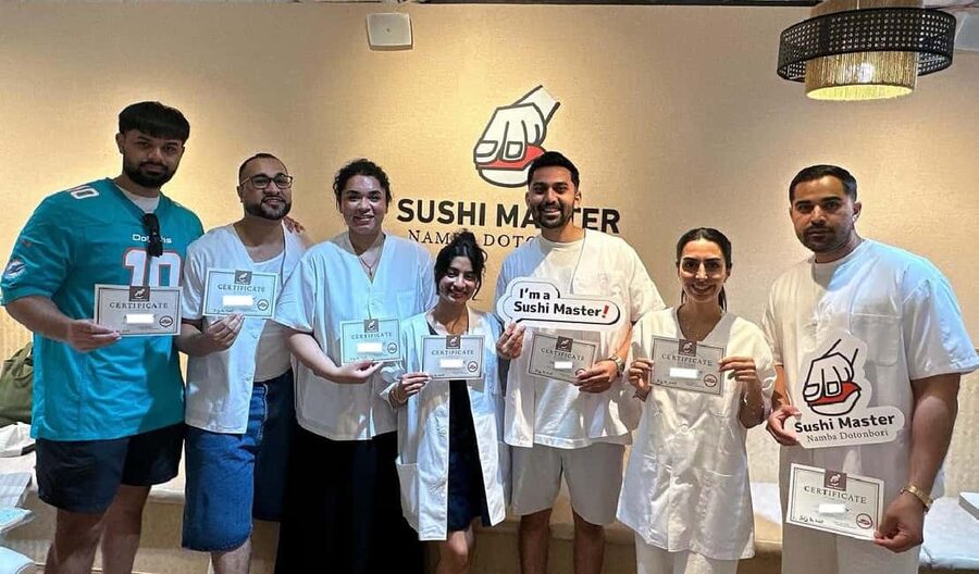Osaka: Sushi Making in Spacious Studio (SAME-DAY OK!) - Eating Your Own Sushi on the Spot