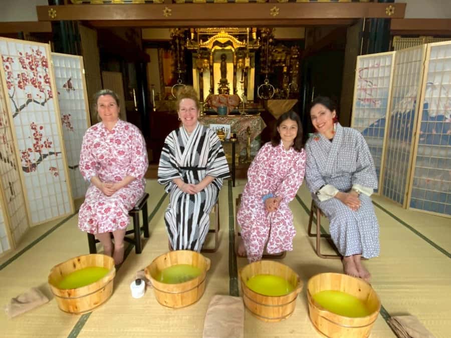 Osaka Temple Cool Foot Bath & Matcha Experience〈45min〉 - Is $34 a fair price?