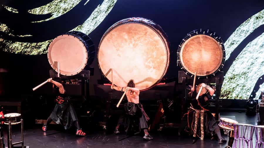 Osaka: UTAGE Japanese Taiko Live Show - After-show photos and the downstairs shop