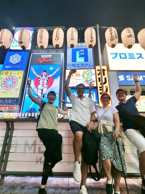 Osaka: Walking Tour and Top Highlights - Dotonbori provides the big finish