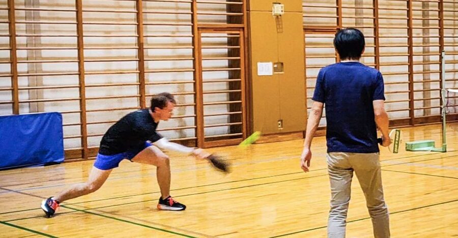 Pickleball in Osaka, Kobe & Kyoto with Locals! - Getting started with Mark, Shuu-san, and the local players