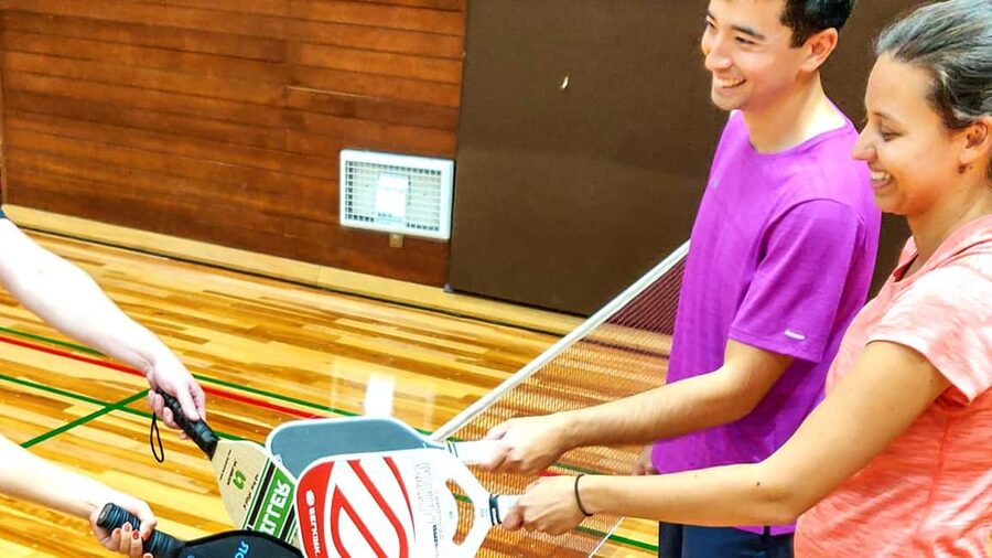 Pickleball in Osaka, Kobe & Kyoto with Locals! - Arriving at the Osaka gym