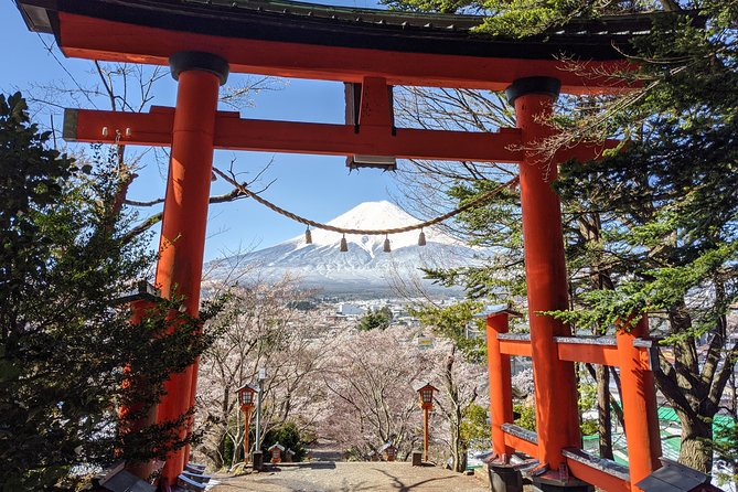 Private Car Tour to Mt. Fuji Lake Kawaguchiko or Hakone - Chureito Pagoda and the classic Fuji photograph