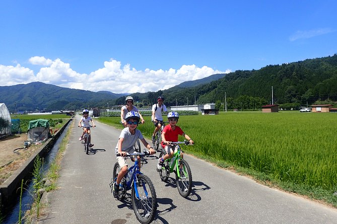 Private-group Morning Cycling Tour in Hida-Furukawa - Leaving Furukawa for the morning ride