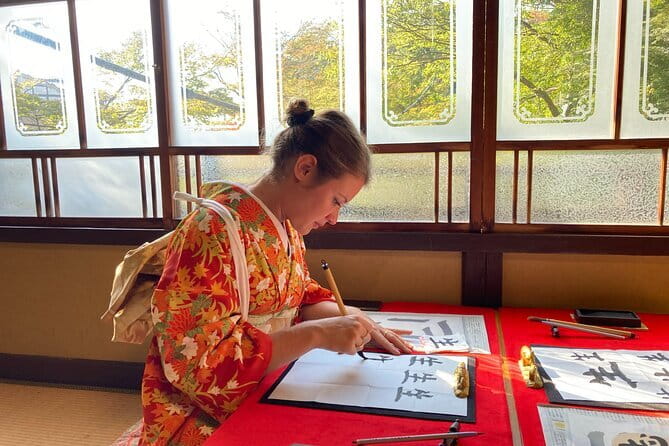 Private Hiroshima Calligraphy: Create Your Own Kanji Art Souvenir - Value at $84.92 per person