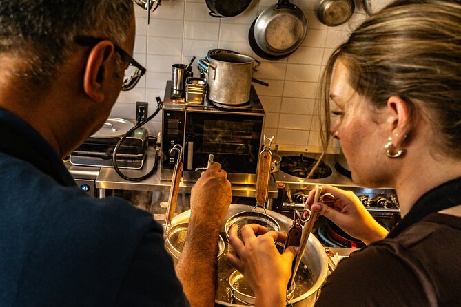 Professional Ramen & Gyoza with Ramen Chef in a restaurant! - The chefs and the small-group format