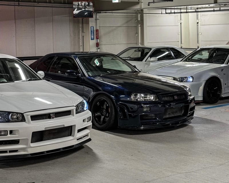 【R34 GTR Over 400 hp】Tokyo: Private Daikoku Tour in R34 GTR - Timing changes by weekday and weekend