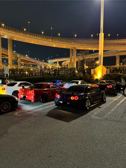 【R34】Tokyo:Private Daikoku tour in Modified R34 - Who will enjoy this most