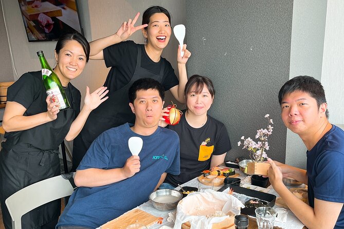 Ramen and Sushi Cooking Class with Sake Pairing Set in Tokyo - Who should book this class?