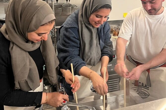 Ramen Cooking Class at Lake Kawaguchiko (Short Course) - Kneading and cutting your own noodles