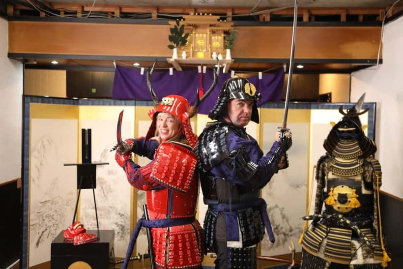 Samurai Armor & Sword experience with phot near Osaka Castle - What makes this Osaka samurai session different