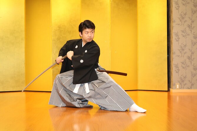 Samurai Performance and Casual Experience: Kyoto Ticket - Traditional and new-style Kembu on stage