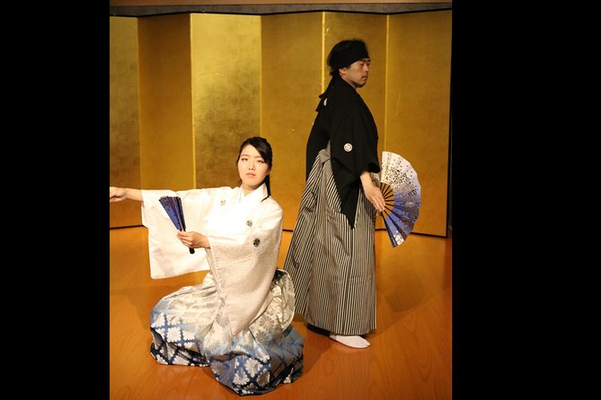 Samurai Performance and Casual Experience: Kyoto Ticket - Fans, poems, and the meaning behind the gestures