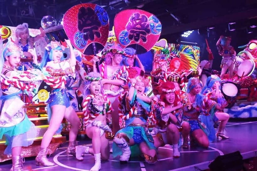Samurai themed Entertainment show in Shinjuku - The opening scenes: costumes, music, and instant energy