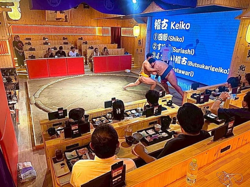 Sapporo: Sumo Show Experience with Japanese food & Photo - A Maiko Dance And Mochi-Making Before The Bouts
