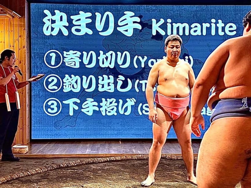Sapporo: Sumo Show Experience with Japanese food & Photo - What You Take Home