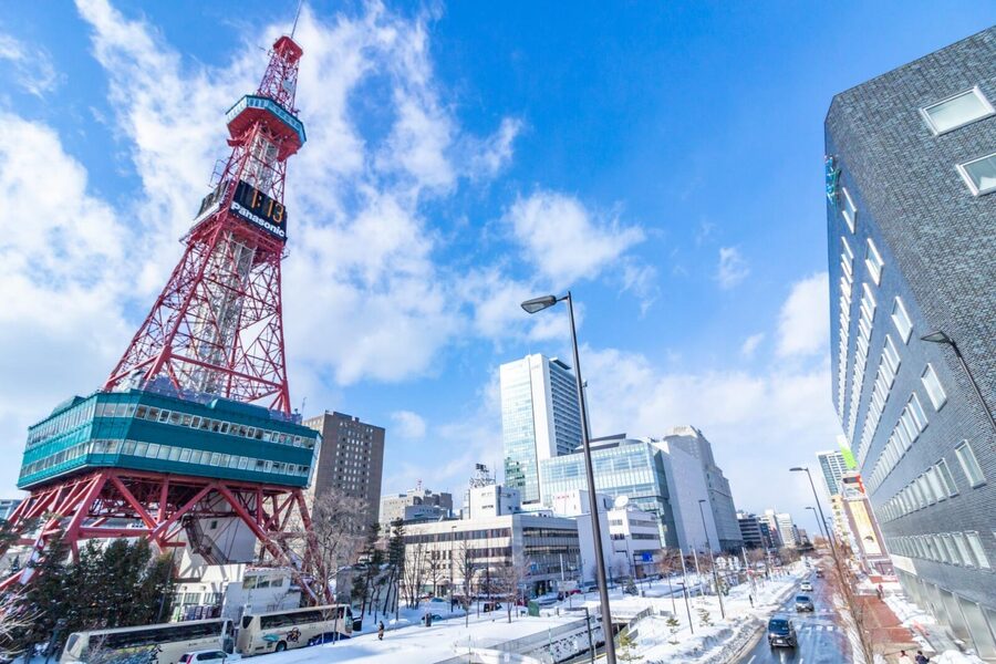 Sapporo Walking Tour - Clock Tower and the character of central Sapporo