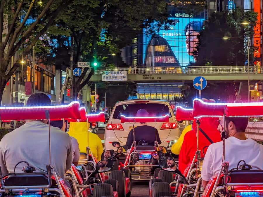 Shibuya#2 Go Karting Tour with Funny Costume - Rolling into Shibuya Scramble