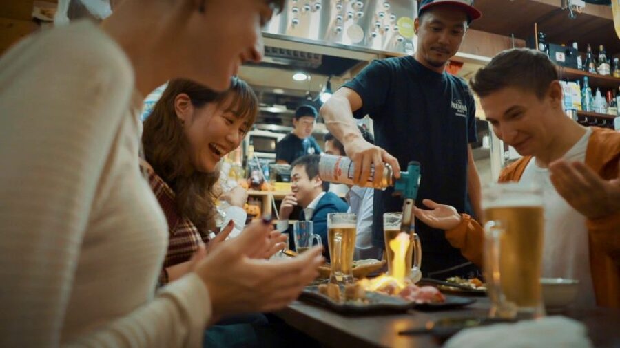 Shibuya Meltdown Night Tour: All-You-Can-Drink Bar Hopping - The yokocho food alley and its tiny izakayas