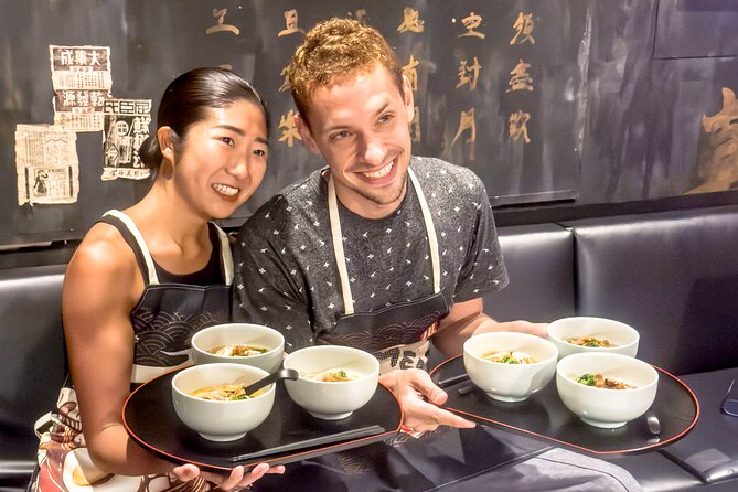 Shibuya: Ramen Dojo Tokyo | Make All 3 (Tonkotsu/Shoyu/Miso) - Why Three Mini Bowls Make This Class Worthwhile
