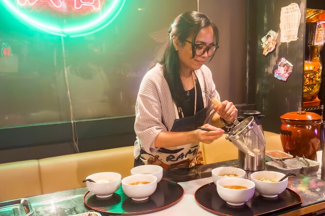 Shibuya: Ramen Dojo Tokyo | Make All 3 (Tonkotsu/Shoyu/Miso) - Practical Value at $86.22 Per Person