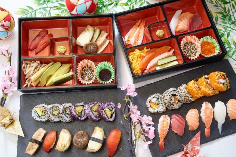 Shibuya Tokyo: Sushi Making Class (Vegan/Vegetarian/Halal) - Making fresh vegetable sushi from scratch