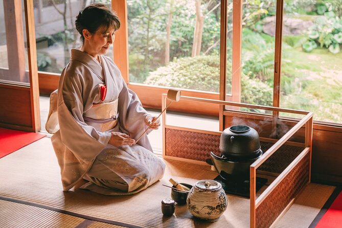 Stunning Private Tea Ceremony: Camellia Garden Teahouse - Seating, photographs, and comfort