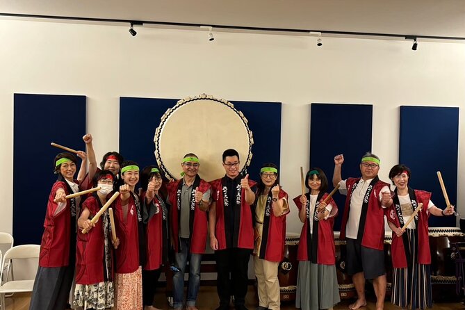 TAIKO, Japanese Drum Experience from Kyoto - Learning Basic Movements Without Musical Experience