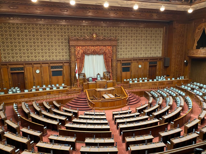 Tameike: Exploring the Heart of Japanese Politics Tour - Inside the National Diet Building for one hour