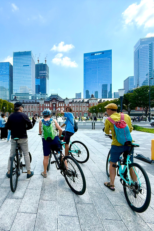 Tokyo: 3-Hour Bike or E-Bike City Highlights Tour - Tokyo Station and Ote-mon Gate