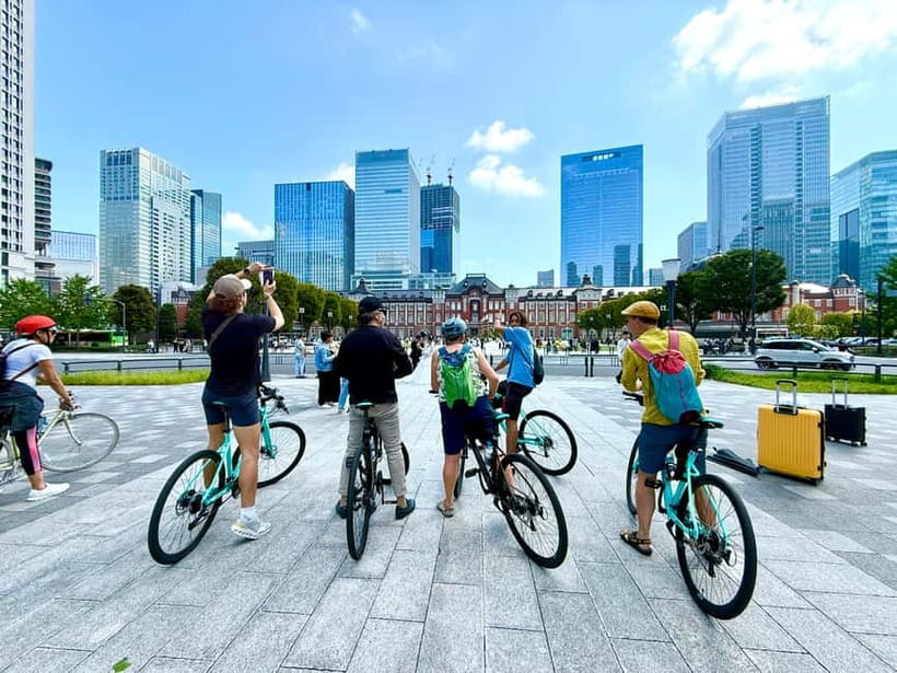 Tokyo: 3-Hour Bike or E-Bike City Highlights Tour - Starting near Commodore Perry’s statue