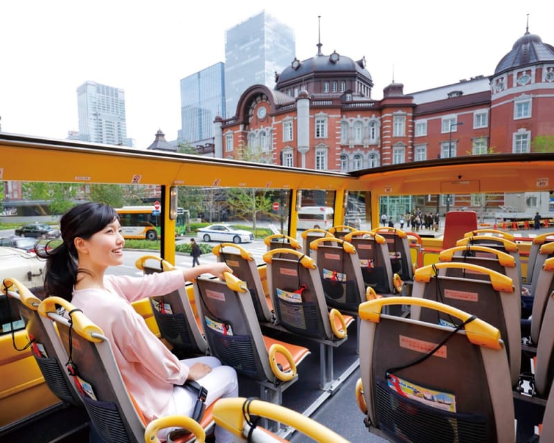 Tokyo: 60min Panoramic Open Top Bus Tour with Audio Guide - Starting at the Hato Bus office near Tokyo Station