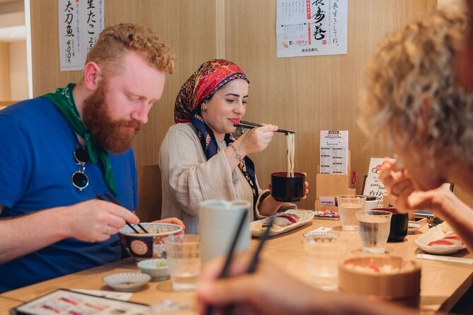 Tokyo After 5: Authentic Japanese Food & Drink Night Tour - Subway transfers and the walking between stops