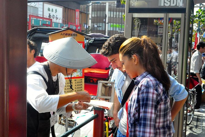 Tokyo Asakusa Rickshaw Tour - Sensoji, Asakusa Shrine, and the limits of the rickshaw