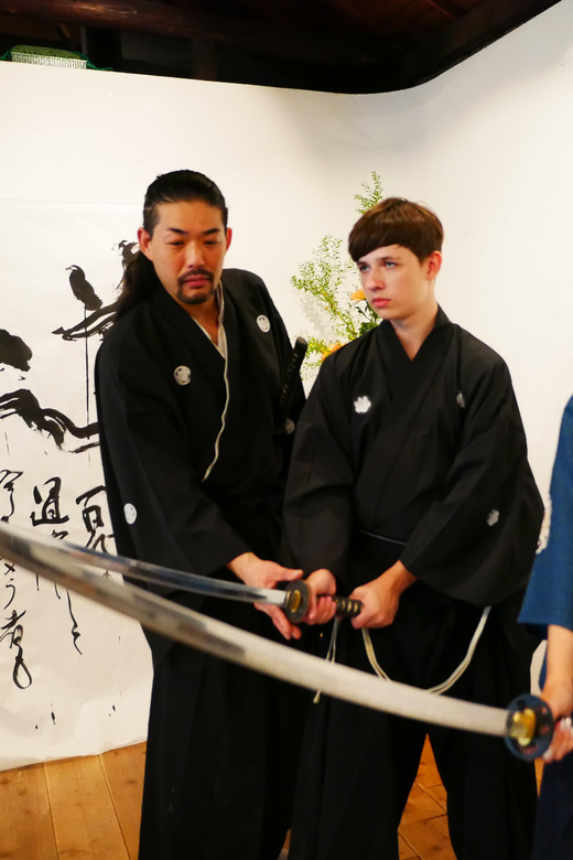 Tokyo : Authentic Samurai Experience in a Private Space. - The tatami cutting highlight