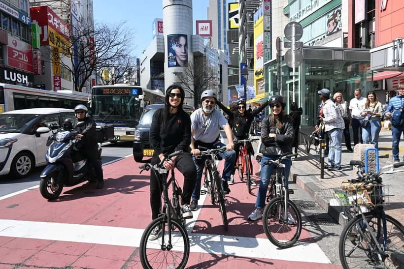 Tokyo Bike Tour: Shibuya, Harajuku & Hidden Gems - Hachikō and Harajuku in quick succession