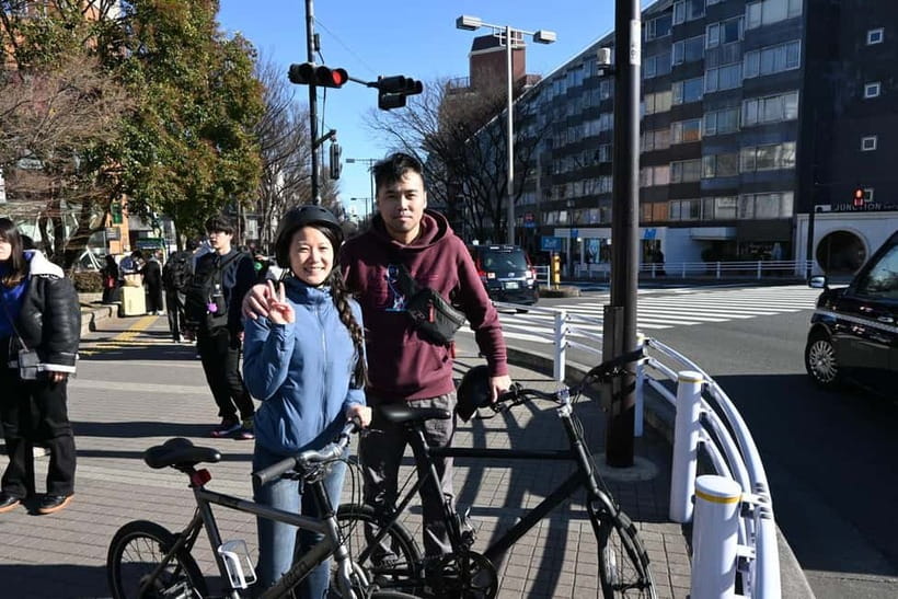 Tokyo Bike Tour: Shibuya, Harajuku & Hidden Gems - Shibuya Crossing without losing the wider picture