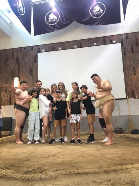 Tokyo: Challenge Sumo Wrestlers and Enjoy Meal - Meeting Former Sumo Wrestlers Near Kikukawa