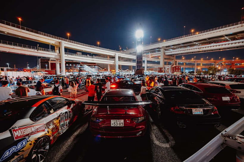 Tokyo: Daikoku Car Meet Tour at Night with JDM Guides - APIT from Monday through Thursday