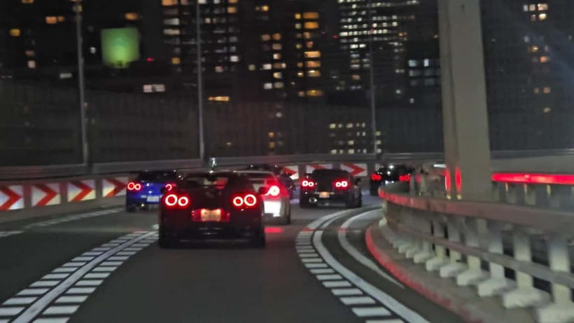 Tokyo: Daikoku JDM Car Meet in the Famous 303 600HP GTR R-35 - What the 600HP GT-R feels like as transport